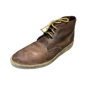 Red Wing 3322 Weekender Men Size 11 D 44 Copper Leather USA Made Chukka Boots